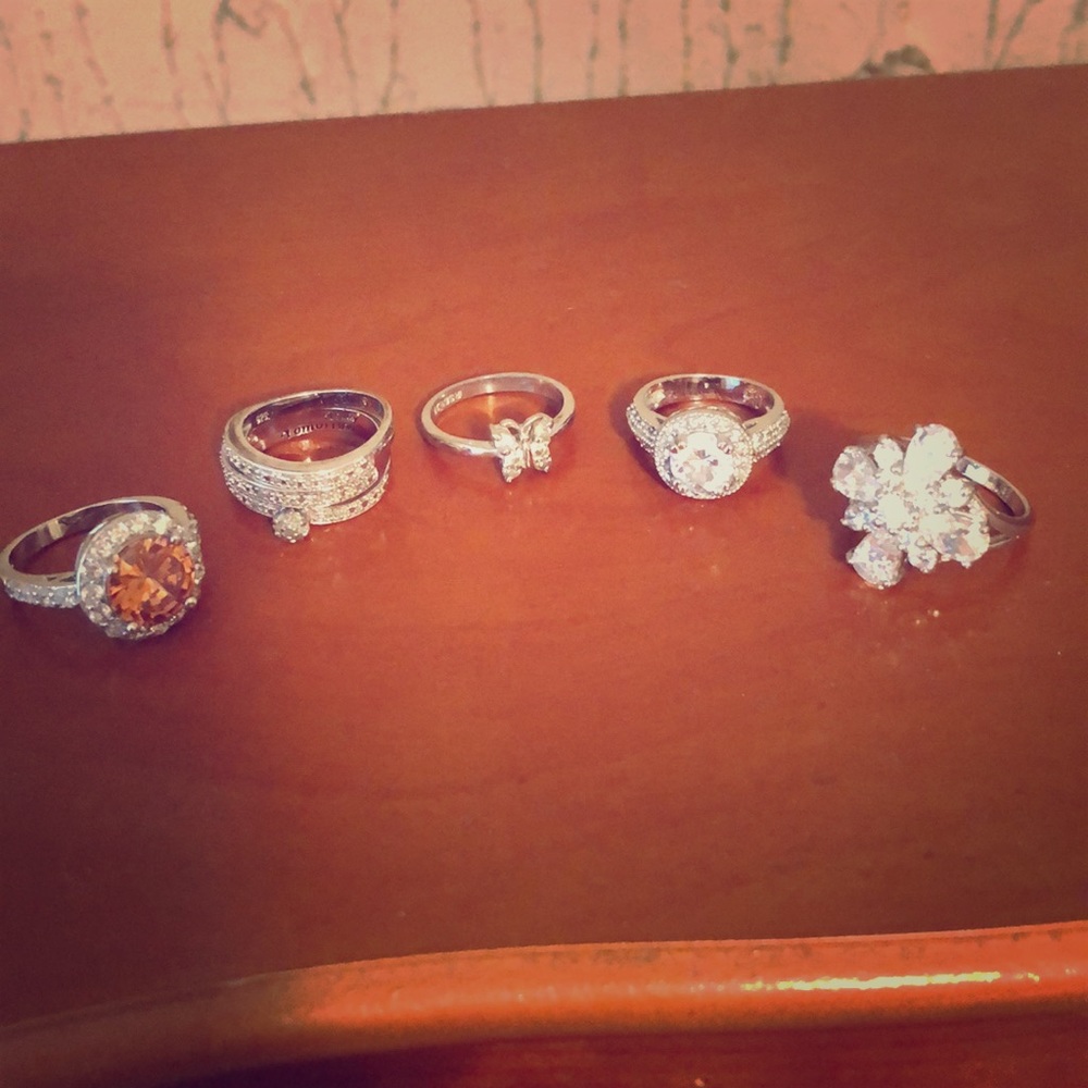 Lot of 5 Fashion Rings